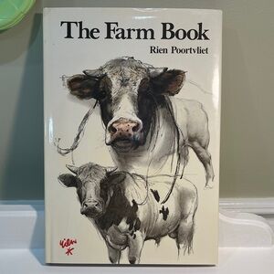 The Farm Book by Rien Poortvliet Collectible Hardcover Book Dust Cover